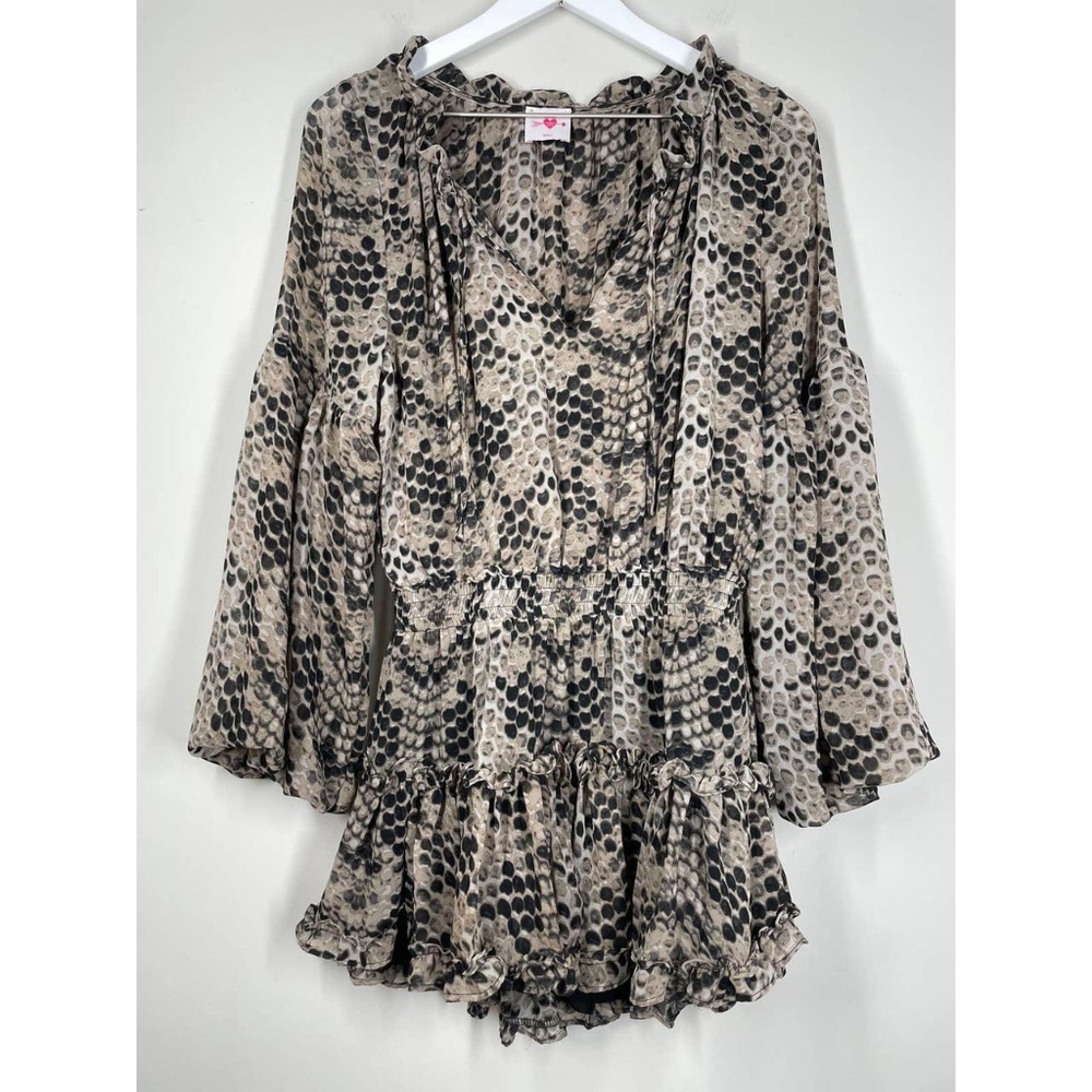 Buddy Love Python Dress